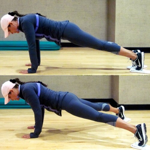 Exercise 11: Scissor Legs Plank