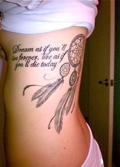 “Dream as if you’ll live forever, live as if you’ll die today”