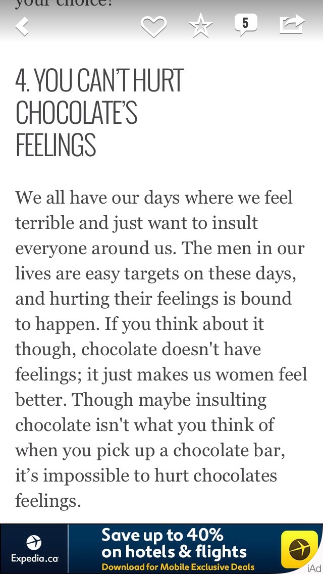 7 Reasons Why Chocolate Is Better Than A Man ...
