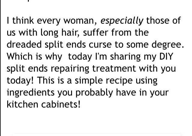 Dry Damaged Hair And Split Ends Repair Treatment👌