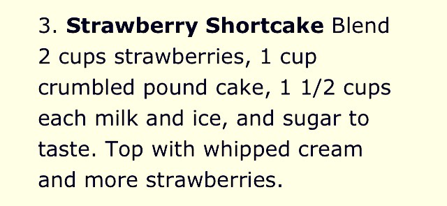 Smoothie Recipes 