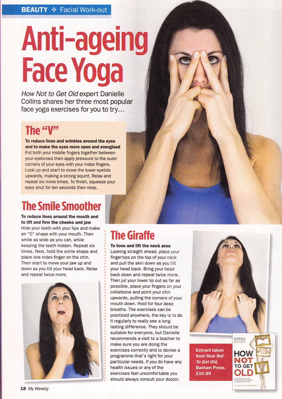 Yoga Exercise For Anti-aging Face 😱👍💯