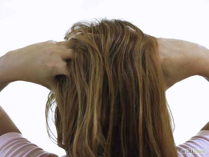 Massage your scalp one-three times daily. This will improve circulation around the follicles and increase blood flow that creates hair growth because the blood carries nutrients and vitamins.