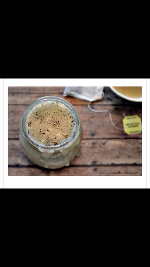 Green Tea Body Scrub #tip