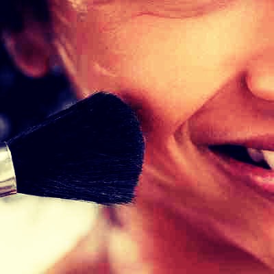 spin your brush in small, light circles from your cheekbone to your hairline. This trick gives a flawless, airbrushed look.