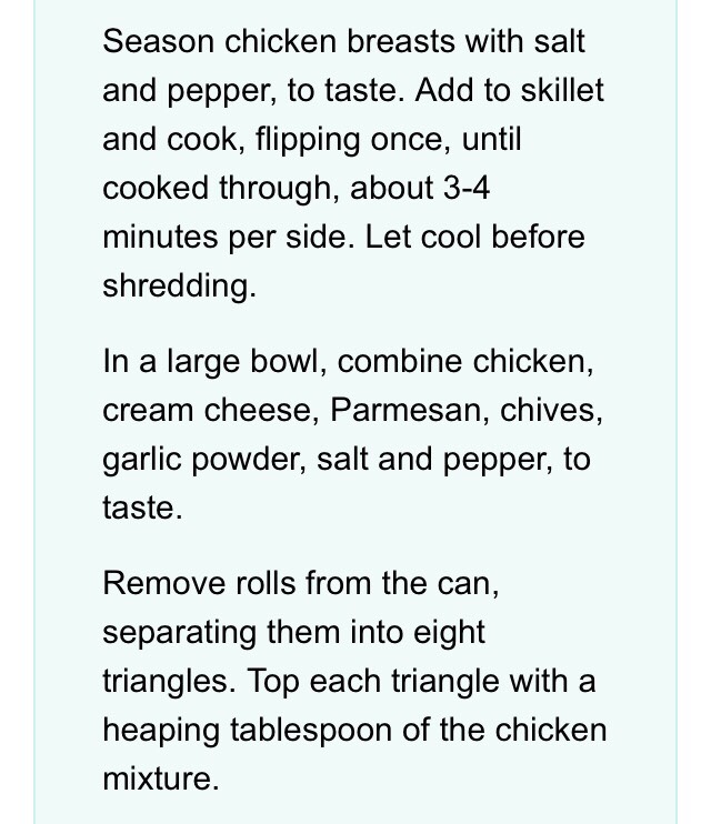 Chicken Alfredo Roll Ups!