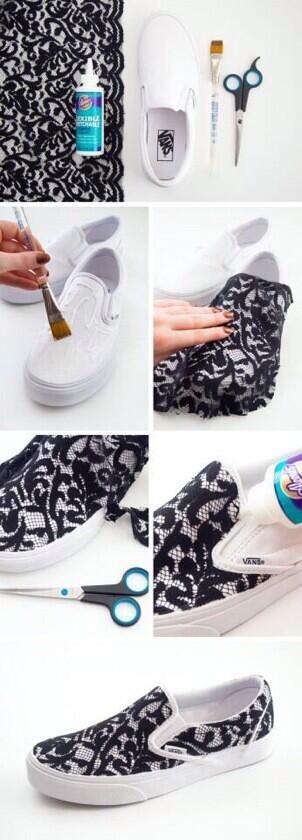 Lace shoes ! (Can be used with any types of shoes) 