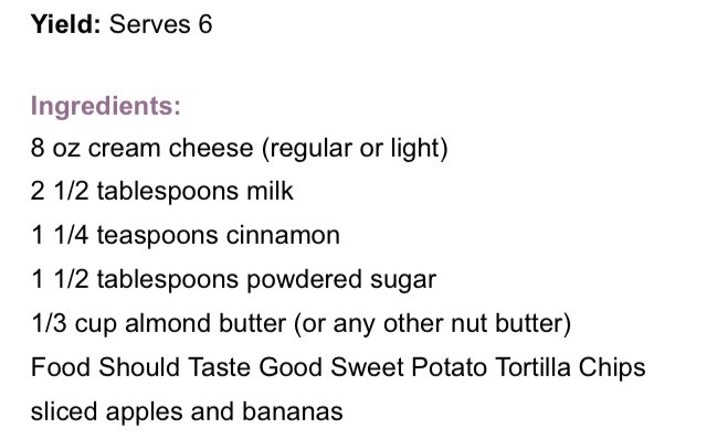 💗Cinnamon Almond Butter Swirl Dip!💗