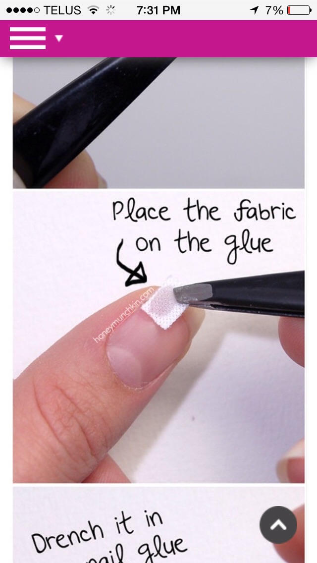Fix Ur Broken Nail 😃
