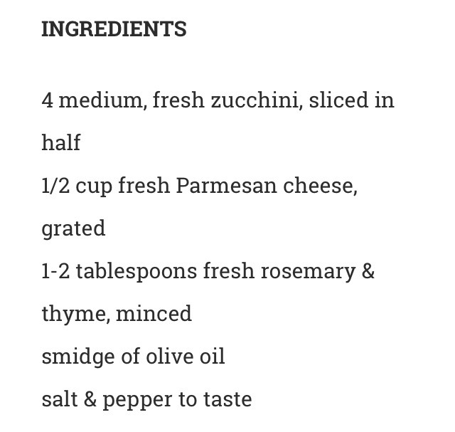 Healthy Crusty Parmesan Herb Zucchini Bites!