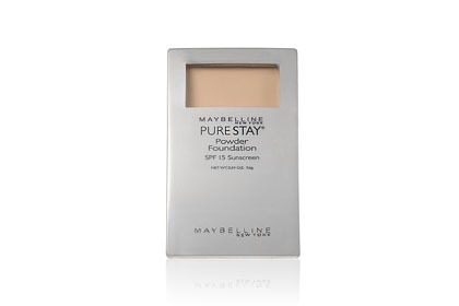 No. 11: Maybelline New York Pure Stay Powder Foundation, $7.99
Why it's great: "First time in my life, someone commented on my 'beautiful skin,' thanks to this!" This powder "covers all of your blemishes, redness, even moles" "gives you a matte, flawless look" 