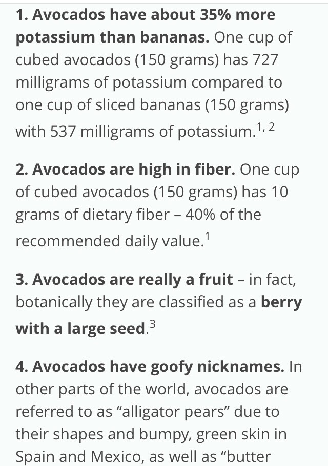 "15 THINGS YOU DIDN'T KNOW ABOUT AVOCADOS"