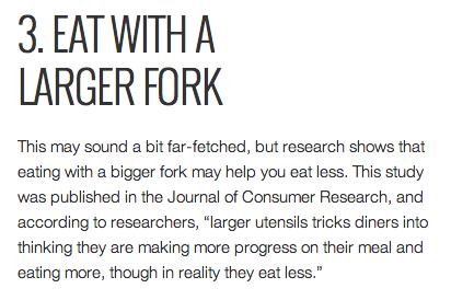 Simple Ways To Tricking Yourself Into Eating Less