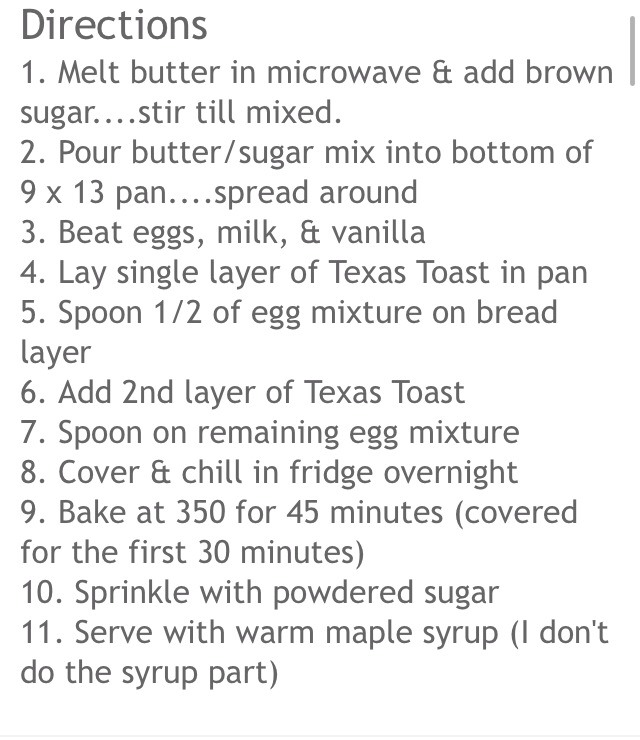 💗Baked French Toast💗amazing!