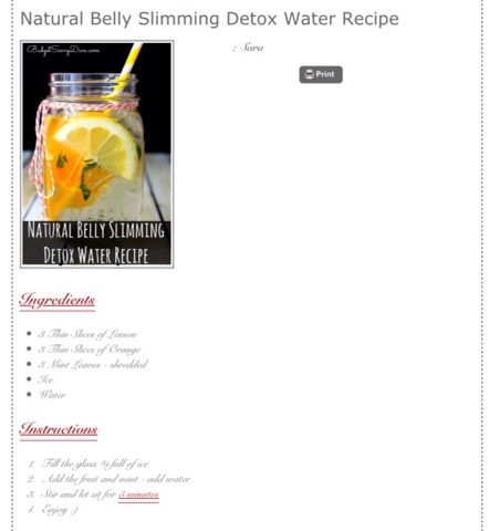 Best Healthly Natural Detox Drink!
