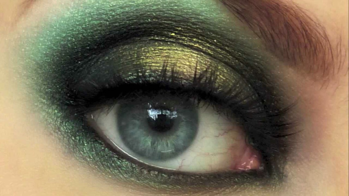 Beautiful Green Eye Shadow Look😍❤️✅