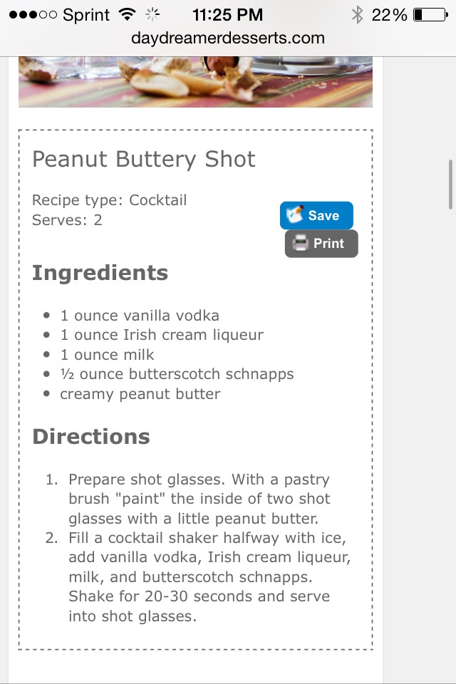 Mixed Drink/shot Recipes! Super Easy! 