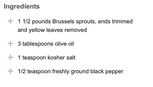 Roasted Brussels Sprouts... Great Side With Any Dinner