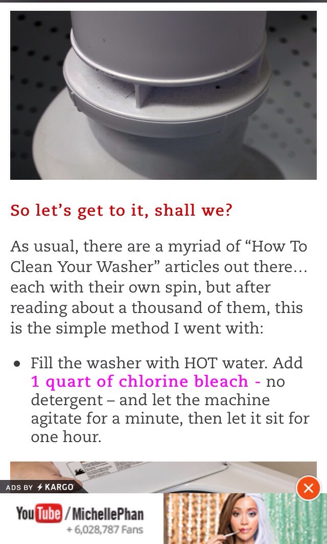 How To Clean Your Washing Machine