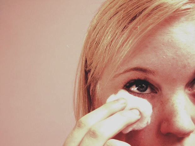 This one does double duty: removes makeup and makes your eyelids soft and supple.