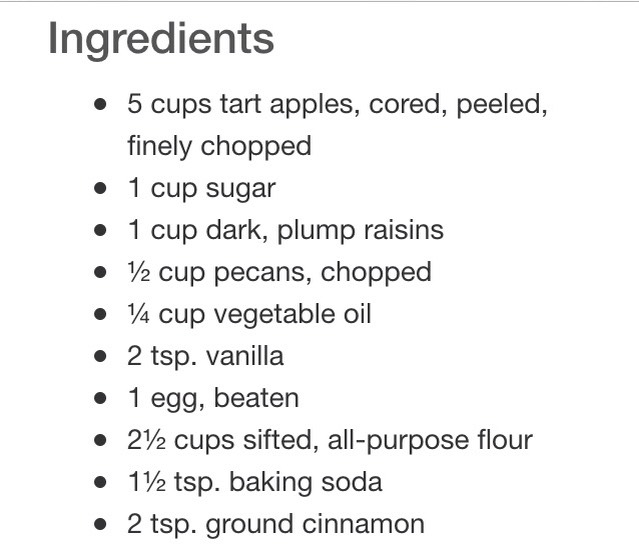 Apple Coffee Cake
