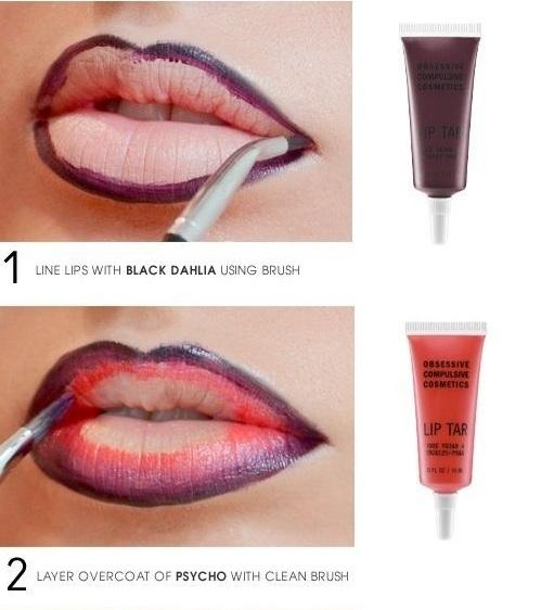 5 Ombre Lips Step By Step