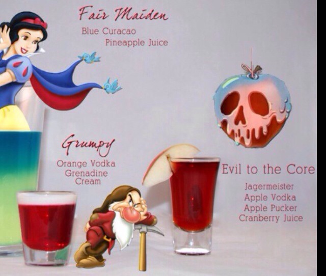 Disney Inspired Cocktails 🍸🍹