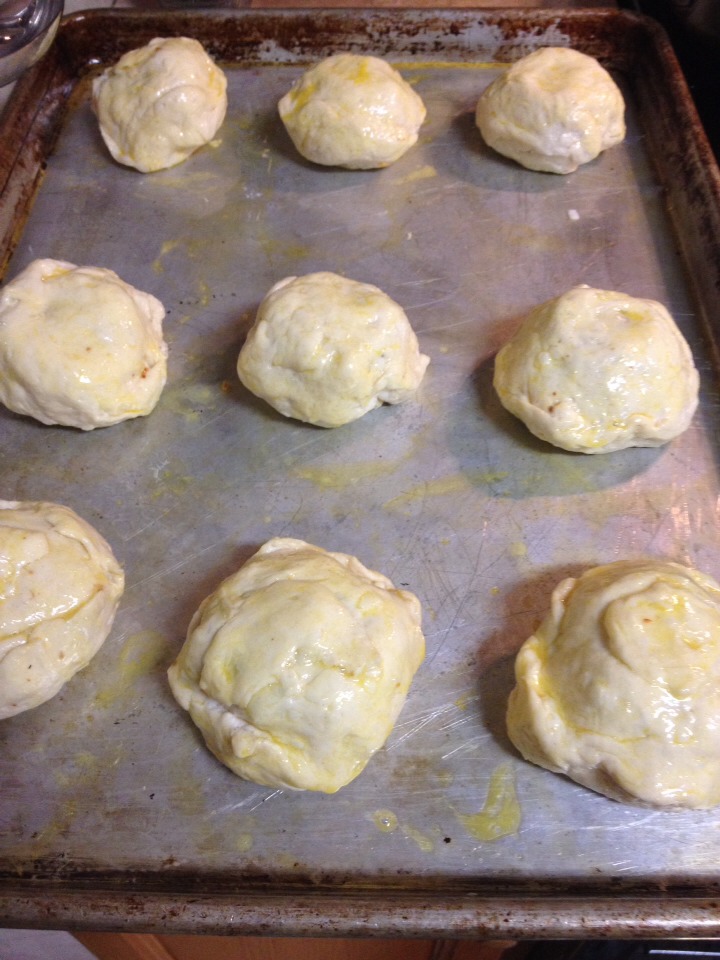 BBB "Bacon Biscuit Burgers" (with cheese)