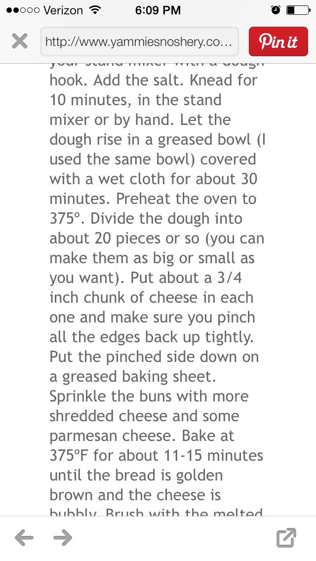 Cheese Stuffed Bread 