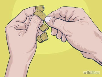 1) Put adhesive bandages over your nails. Cover your nail with the pad of the bandage.