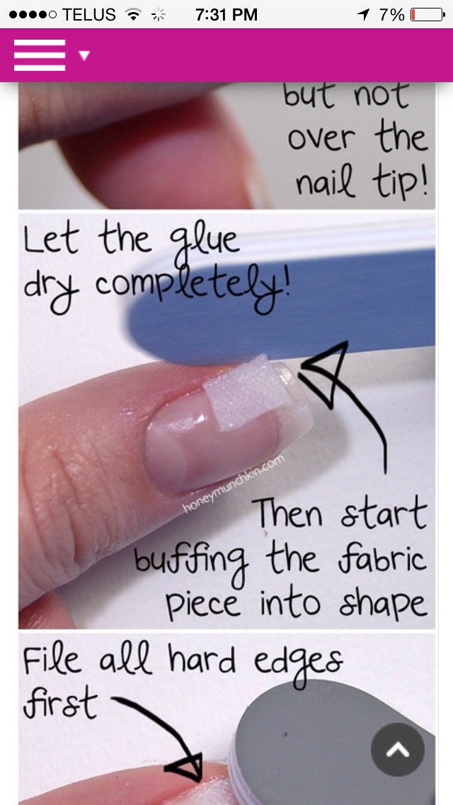 Fix Ur Broken Nail 😃
