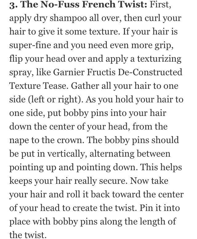 🎀6 Perfect Hairstyles for When You Just Can't Wash Your Hair🎀