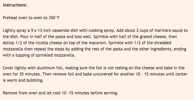Easy Baked Ziti #tipit Fast Meals