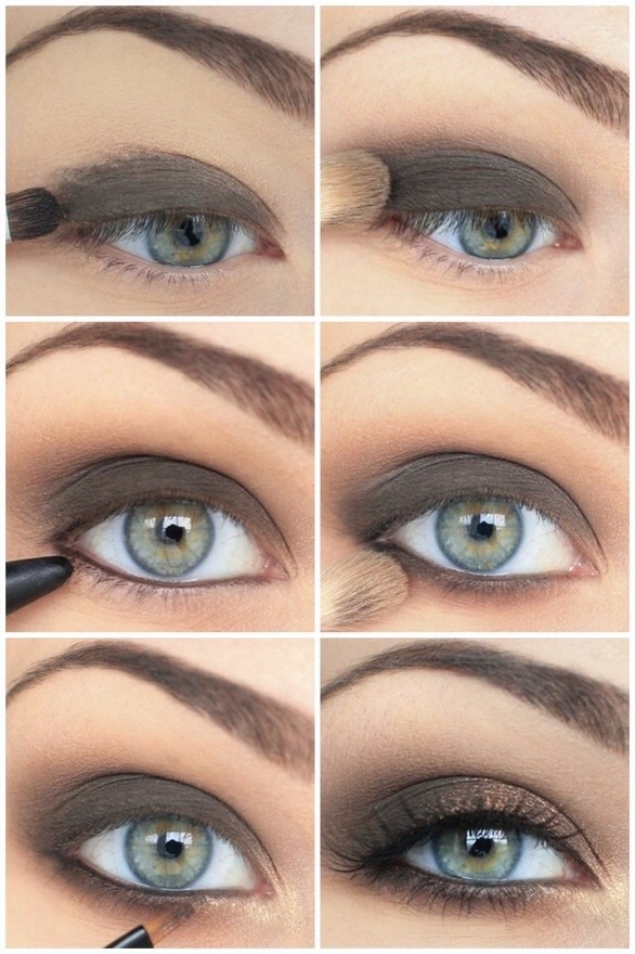 This is a softer smokey eye. Darker than a natural one but lighter than the average dark smokey eye.