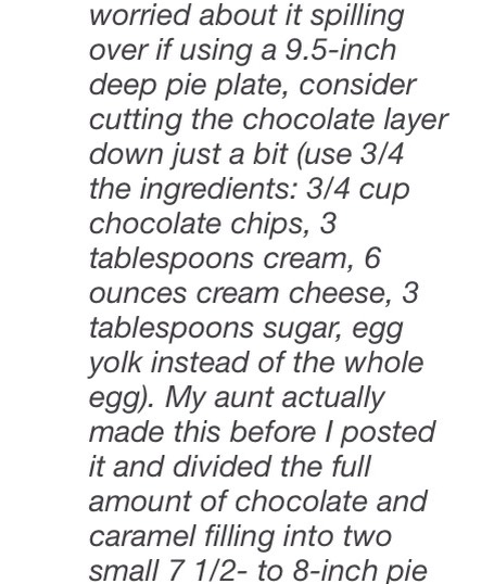 Chocolate Caramel Pecan Pie