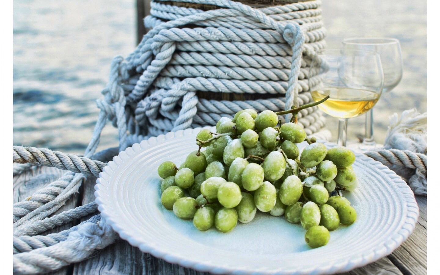 Frozen Grapes