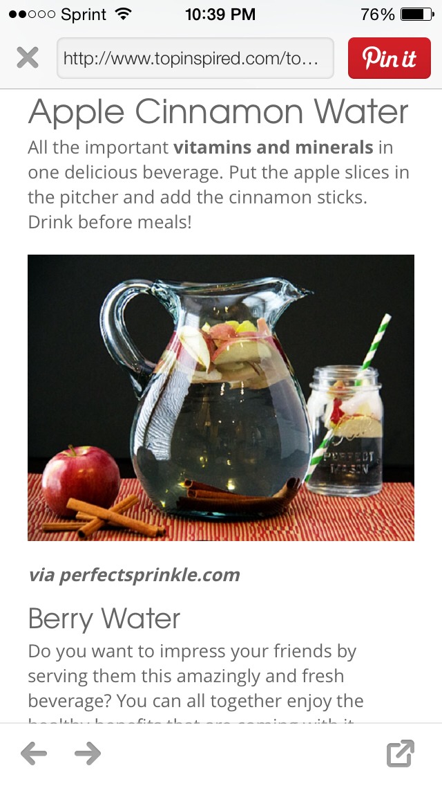 Detox Infused Water