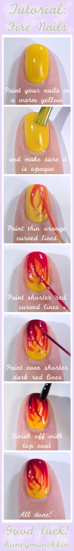 23 Super Cute Nail Tutorials ^_^
