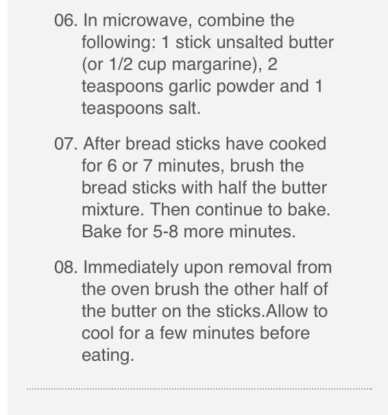 Homemade Olive Garden Breadsticks