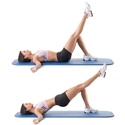 1-Butt lifts progressions
You should do around 30/min for one leg.