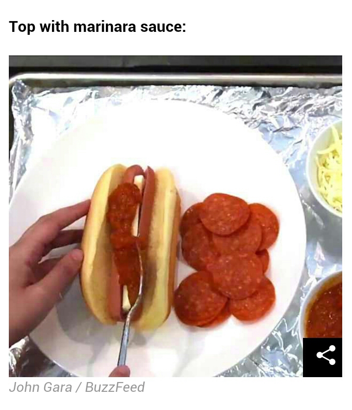 Double Stuffed Pizza Dog