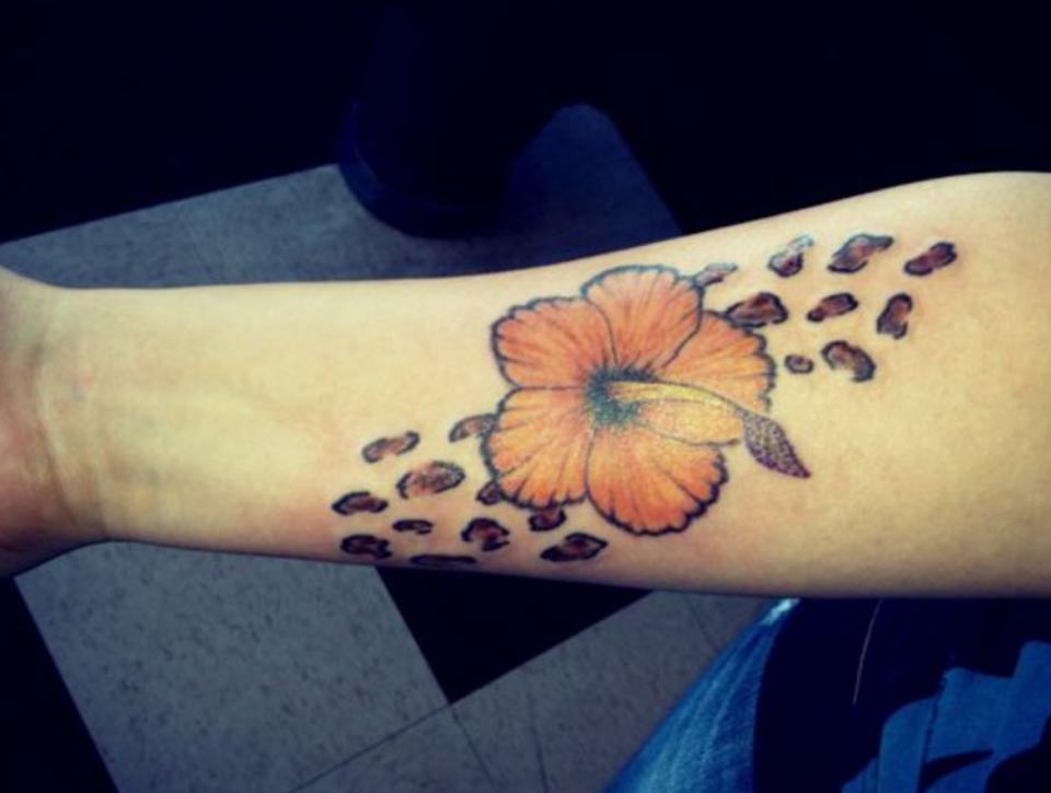 Beautiful Leopard Print Tattoos For Women!!
