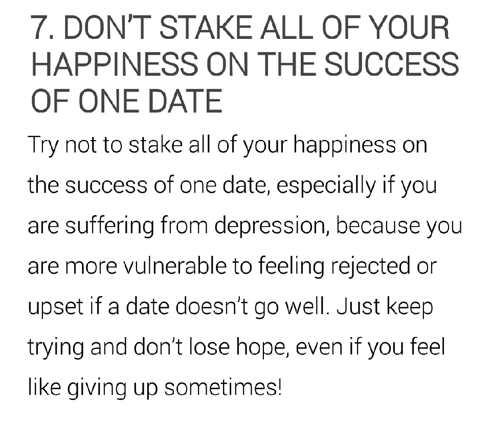 Game Changing Dating Tips For Girls With Depression :'(