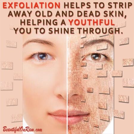 NATURAL Exfoliator For Healthy Skin! 😍