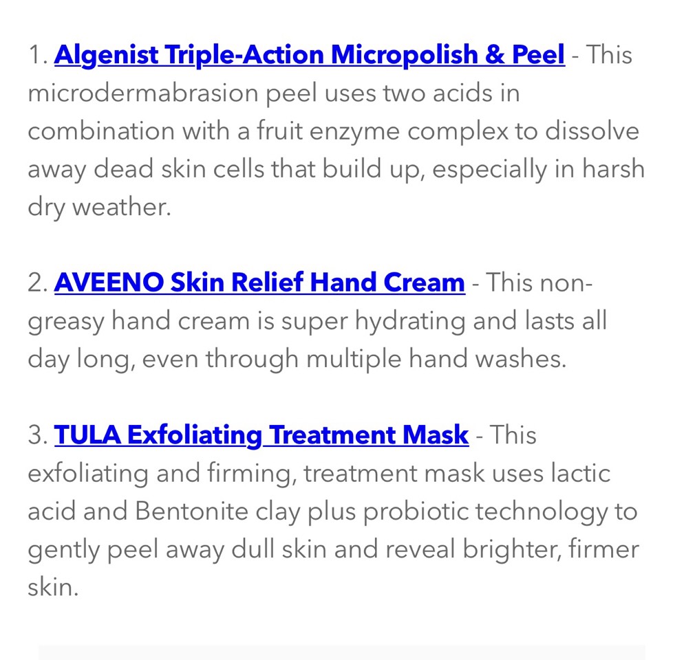 WINTER SKIN PREP