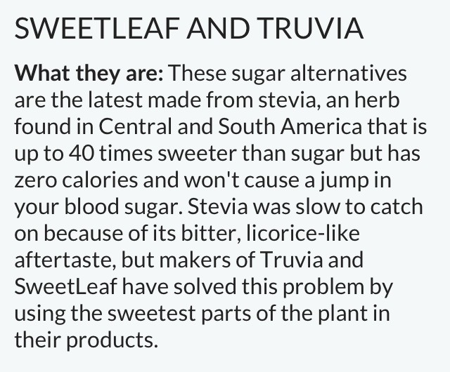  Healthy Sugar Substitutes 