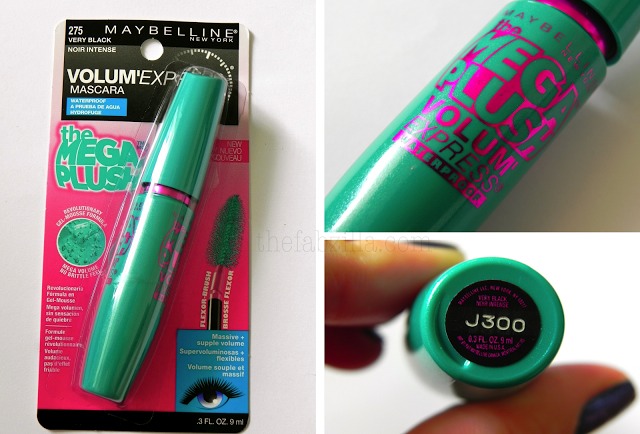 I prefer the mega plush express waterproof mascara but you can use your favorite! Tip: put vasaline on your lashes before bed for longer, thicker lashes :)
