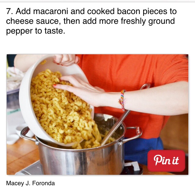 Bacon Mac N Cheese Pie