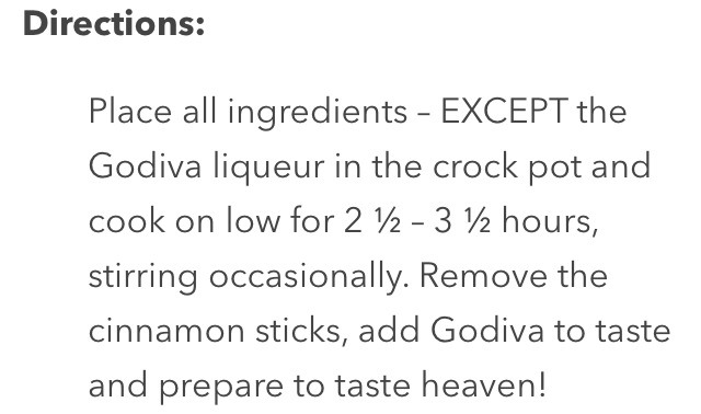 π Adult Hot Chocolate Recipes!