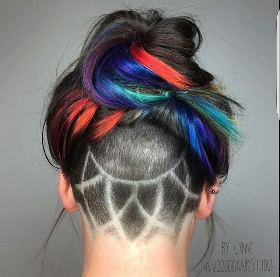 cool hair tattoo designs